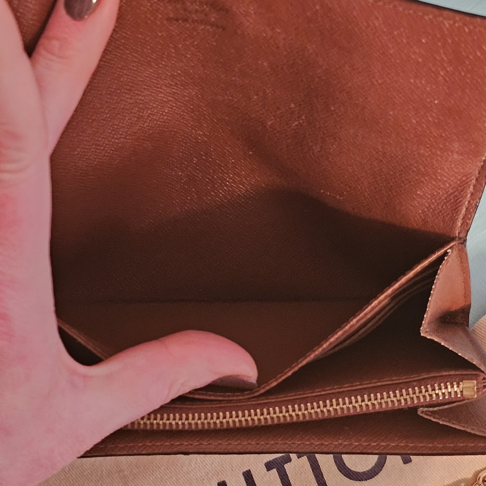Louis Vuitton Brown Monogram Wallet - Picture 12 of 12